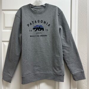Patagonia Men’s Large Uprisal Crew Neck LOGO Sweatshirt